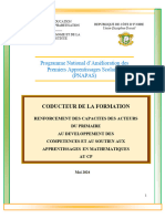 Conducteur Maths Formation Formateurs Régionaux - Maths241