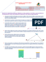 Problemas de Aplicacion A Las Razones Trigonometricas Grado 10-2