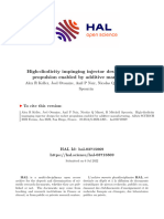 High Diodicity Impinging Injector Design For Rocket Propulsion Enabled by Additive Manufacturing SciTech Jan 2022