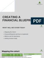 Wadhwani 5.1 & 5.2 - Creating A Financial Blueprint