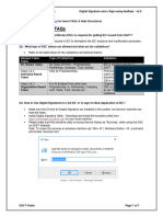 DGFT FAQs - Digital Signature and E-Sign Using Aadhaar v2.0