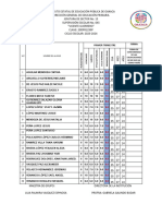 Calificaciones Primer Trimestre Vicente