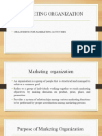 Marketing Organization