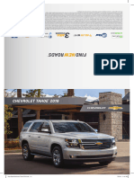 2019 - Ficha Técnica - Chevrolet Tahoe