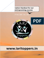 AFO Mains Courses 2024 IARI Toppers