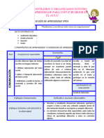 Nos Reencontramos Y Organizamos Nuestro Espacio de Aprendizaje para Convivir Mejor en El Aula