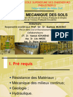 Cours de Géotechnique 1 BAC 3 Génie Civil