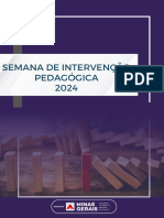 Documento Orientador Da Semana de Intervenção Pedagógica