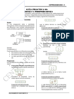 Tema 06 - RAZONES PROPORCIONES