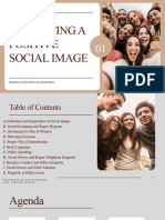 Projecting A Positive Social Image