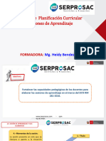 Sesiones de Aprendizaje