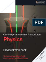 As A Level Physics Practical Workbook