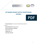 Iot Based Smart Cattle Monitoring Project