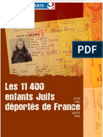 Brochure Deported Jews Paris