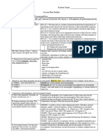 Lesson Plan Extremophiles