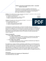 Comunicado Sobre El Problema 4 PAU 2024