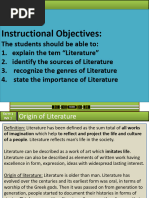 Literature Ore