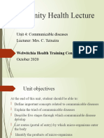 Unit 5 Communicable Diseases