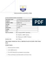 Research 3RD Year 1ST Semester Test 1-Memo