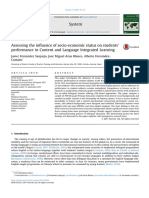 Assessing The Influence of Socio Economic Status On Students Perfo - 2018 - Sys