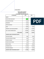 Cash Flow Indirect