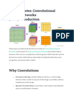 Student Notes: Convolutional Neural Networks (CNN) Introduction