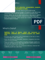 Basics of Statistics