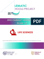 Life Sciences Grade 12 Telematics Workbook - 2023