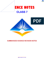 Science Class 7 Notes