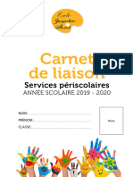 Carnet de Laison J Auriol 2019