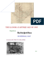 Kangra Earthquake 1905: New York Times Report, Isoseismal Map, Damage Photographs