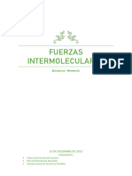 Fuerzas Intermoleculares