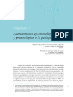 Acercamiento Epistemológico y Praxeológico A La Pedagogía: Capítulo 1