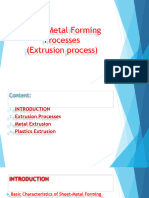 Extrusion Process