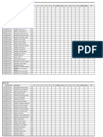 Grading Sheet