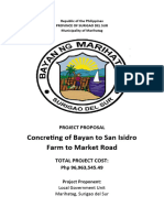 Project Proposal Bayan San Isidro FMR