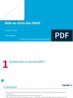 Presentation Démarche D'aide Au Choix de DAOE + Forms Au 17-05-2023