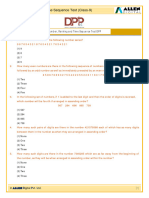 Number, Ranking - Time Sequence Test DPP