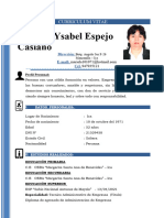 CV - Mariela Ysabel Espejo Casiano