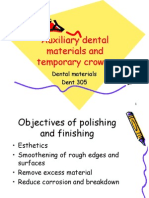 Lecture 18 & 19 - Abrasives and Temporary Crowns Material (Slides)