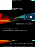 Output Devices