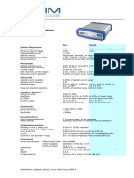 Plus Module Techn Specifications IVIUM