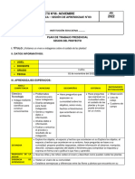 3 Años - Actividad Del 02 de Noviembre