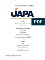 Metodología de La Investig. II Tarea #01