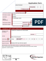 Support Staff Application Final