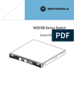 Symbol ws5100 Sytem Ref Guide