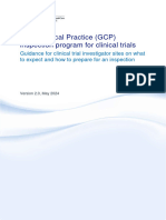 Good Clinical Practice Inspection Program 20240515