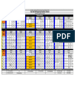 Time Table FDN, Med., Engg - 27 May To 02 June 2024