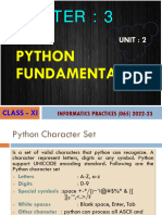 Python Fundamentals