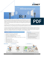 Datasheet AIRNET 300Mb 4.9 5.8GHz Bridge PTP Kit Spanish